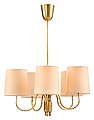 A FIVE-LIGHT CEILING LAMP. Design Paavo Tyn...
