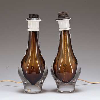 396131. BORDSLAMPOR, ett par, Mona Morales-Schildt, Kosta.