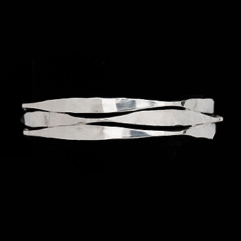 398297. ARMRING, sterling silver, Rey Urban, 1977. Vikt ca65g.
