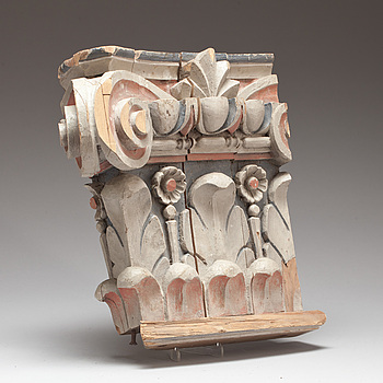 398430. DEKORELEMENT, trä, 1800-tal1900-tal.