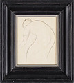 HELENE SCHJERFBECK, blyertsteckning, signer...
