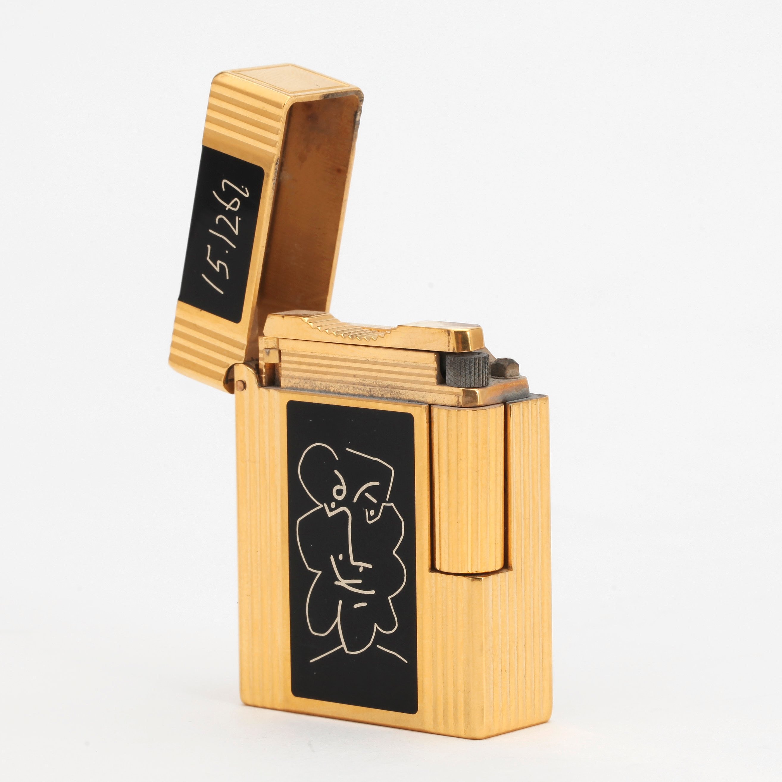 S.T. DUPONT Picasso, a lighter, limited edition 1539 of 6000. Bukowskis