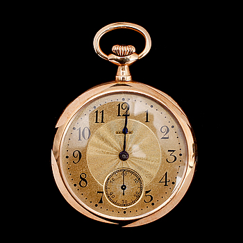 400271. FICKUR, 14 k guld, Zenith, tidigt 1900-tal. Total vikt ca 29 gram.