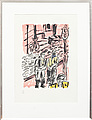 FERNAND LÉGER, färglitografi, stämpelsigner...