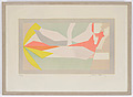 JACQUES VILLON, färglitografi. Signerad o n...