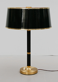 403098. BORDSLAMPA, mässing, Boréns, Nr B8423.