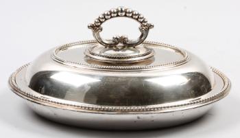 40373. DUBBELKAROTT. Nysilver. Harrods.