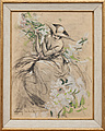 LOUIS ICART, handkolorerad litografi, signe...