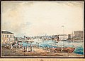 JOHAN FREDRIK MARTIN, "Utsigt af Stockholm ...