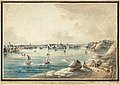 JOHAN FREDRIK MARTIN, "Utsigt af Stockholm ...