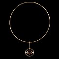 ELIS KAUPPI, PENDANT, gold 14K, smoky quart...