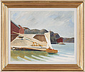 EWALD DAHLSKOG, olja på pannå. Sign E. Dahl...