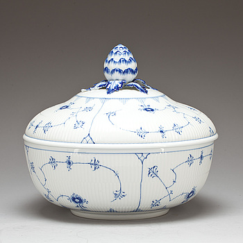 406312. TERRIN, porslin, Musselmalet, Royal Copenhagen.