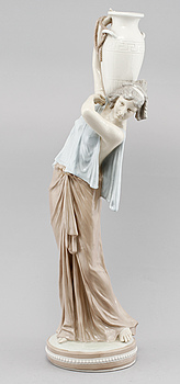 406872. FIGURIN, porslin, Österrike, 1900-tal.