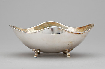 407268. SKÅL, sterlingsilver. 1900-tal. Vikt ca 200 gram.