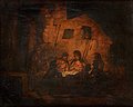 PEHR HÖRBERG, "Frimurartavla", "Tempelherra...