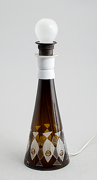 408137. BORDSLAMPA, Kosta, 1950-tal, signerad Bsa 52.
