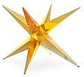 OIVA TOIKKA, A GLASS SCULPTURE. The eight-p...