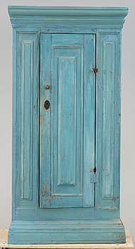 409281. STÅNDSKÅP, allmoge, 1700-tal.