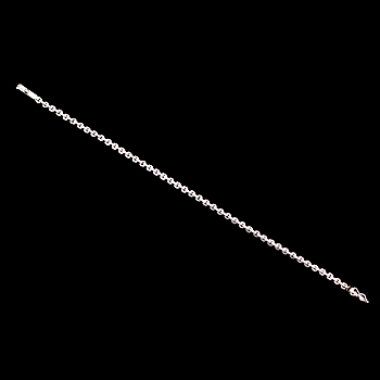 410816. ARMBAND, 18 k vitguld, 1900-talets mitt. Vikt ca 4 gr.
