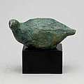 HENRIK ALLERT, skulptur, brons, signerad.
