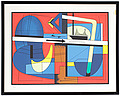 ALBERT JOHANSSON, färgserigrafier, 2 st.  S...