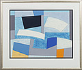 GÖRAN AUGUSTSON, serigrafi, numrerad XVII/X...