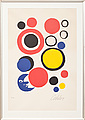ALEXANDER CALDER, färglitografi, signerad o...