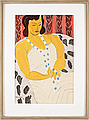 HENRI MATISSE efter, färglitografi, numrera...