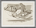 RAGNAR SANDBERG, tuschteckning, monogramsig...