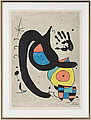 JOAN MIRÓ, efter, färglitografi, sinerad i ...