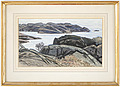 ROLAND SVENSSON, blandteknik. Signerad.