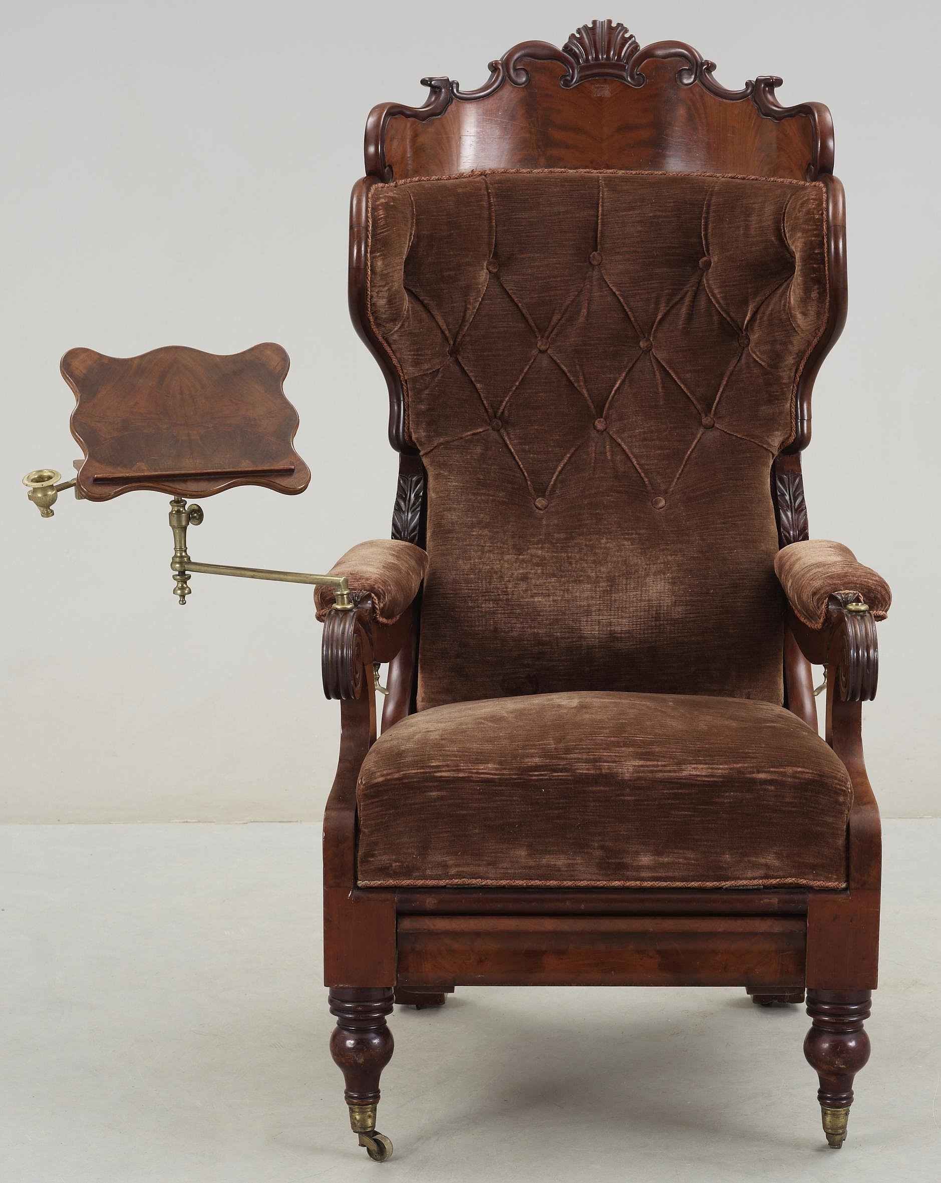 A Russian 19th century reading chair. Bukowskis