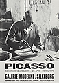 PABLO PICASSO, efter, utställningsaffisch, ...