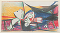 PABLO PICASSO, mapp med facsimilskisser "Gu...