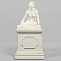 PER HASSELBERG, skulptur, alabaster, 1900-t...