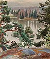 PEKKA HALONEN, "FROM SARVIKALLIO". Sign. 19...