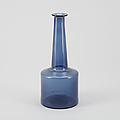 FLASKA, glas, Timo Sarpaneva Iittala signerad.