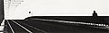 LENNART OLSON, "Västerbron III", 1954. Sign...