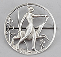 BROSCH, Tore Strindberg, silver, Sporrong S...