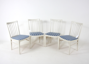 41995. BORD OCH STOLAR, 14, design Carl Malmsten, Bodafors 1964. Herrgården.