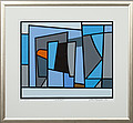 GÖRAN AUGUSTSON, serigrafi, signerad och da...