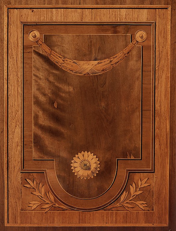 A Gustavian commode circa 1780 by Georg Haupt, not signed.