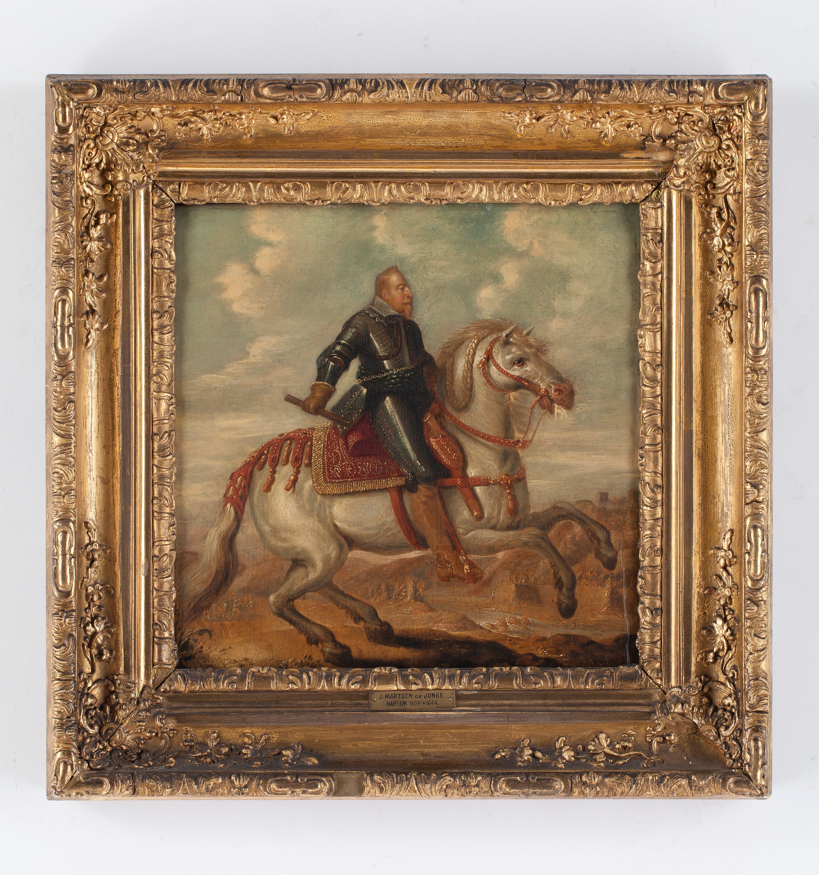 Jan Martszen de Jonge Tillskriven, Gustaf II Adolf till häst (1594-1632 ...