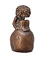 JOHN BAUER, "Humpe". Signed JB. Bronze, bro...