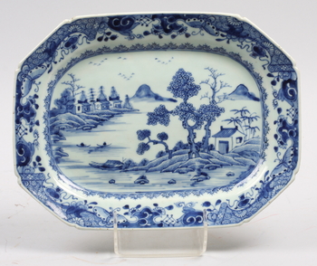 42333. STEKFAT, porslin. Kina 1700-tal.