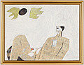 CARL ERIK BODÉN, blandteknik med collage, s...