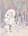 PEKKA HALONEN, "WINTER IN KINAHMI". Sign. 1...