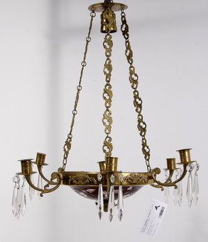 42909. TAKAMPEL, senempire, 1800-talets mitt. H 48.