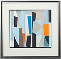 GÖRAN AUGUSTSON, serigrafi 78/100, signerad...